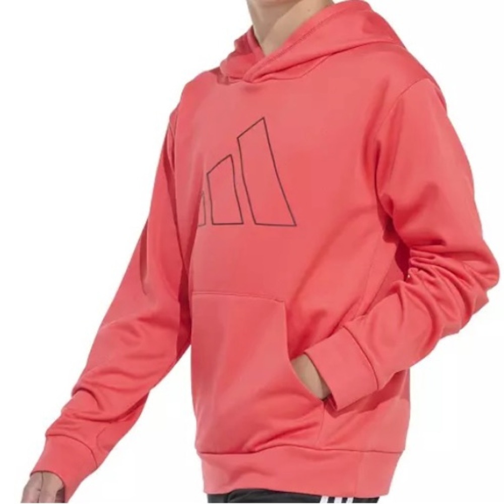 NWT - Adidas Kids XL 18/20
Bright Coral Hoodie - Picture 2 of 6